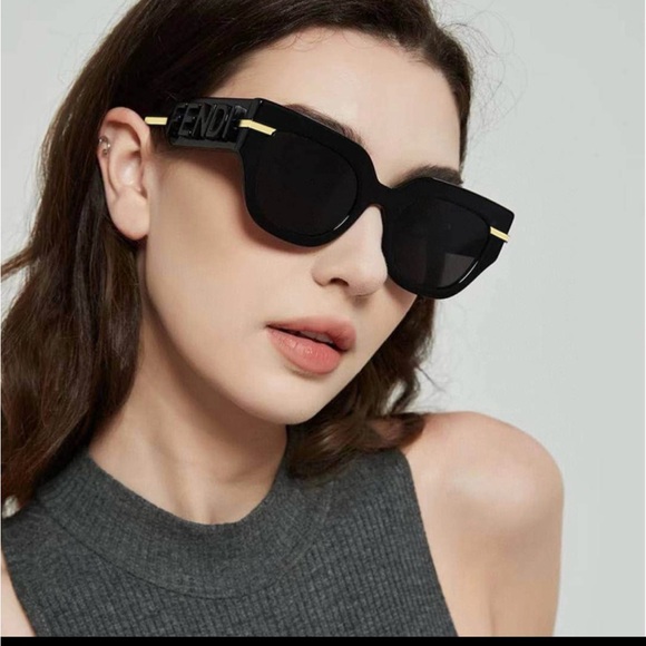 Fendigraphy 51MM Geometric Sunglasses - Picture 5 of 6